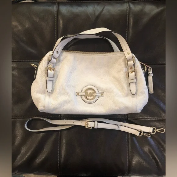 Michael Kors | Bags | Michael Kors Pebbled Leather Satchel  display picture 3